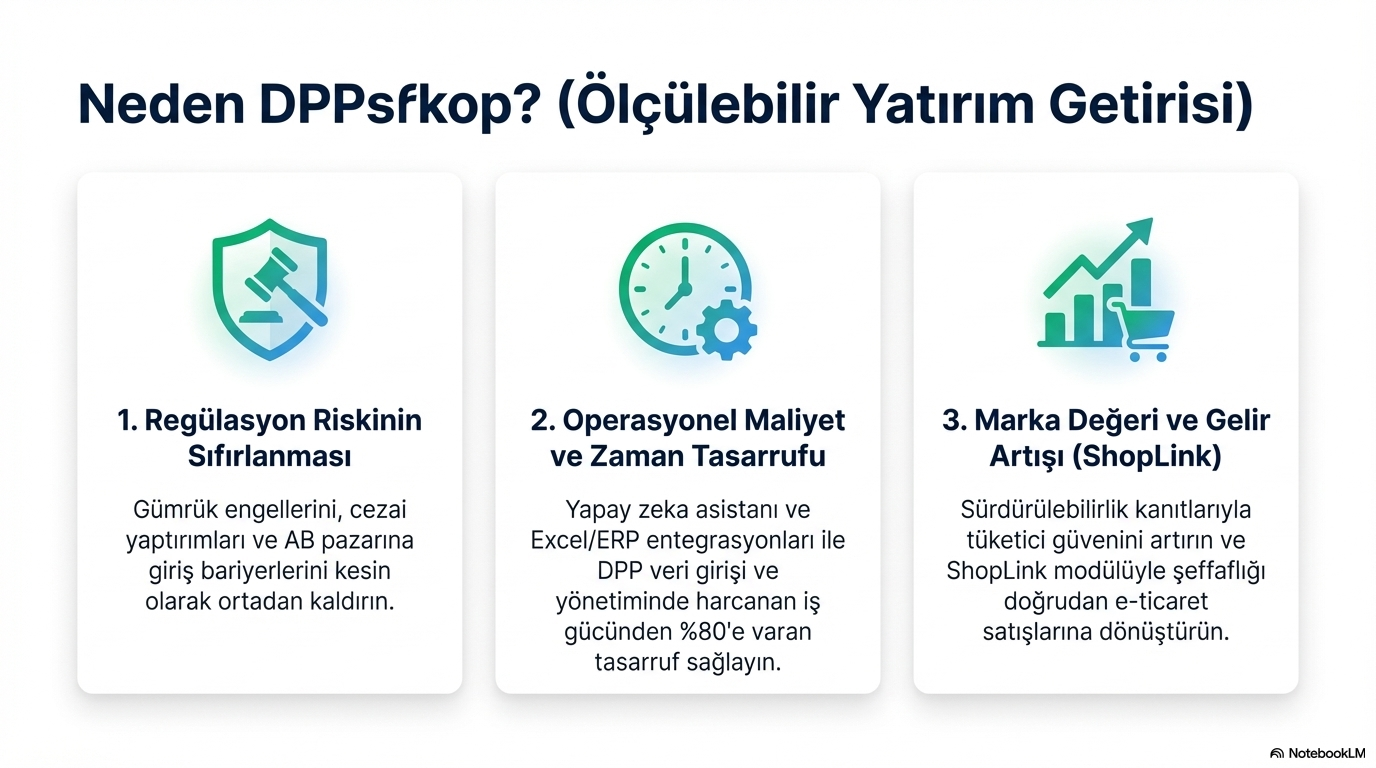 DPPskop Ölçülebilir Yatırım Getirisi