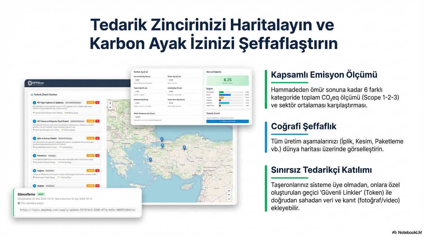 DPPskop Tedarik Zinciri & Karbon Ayak İzi